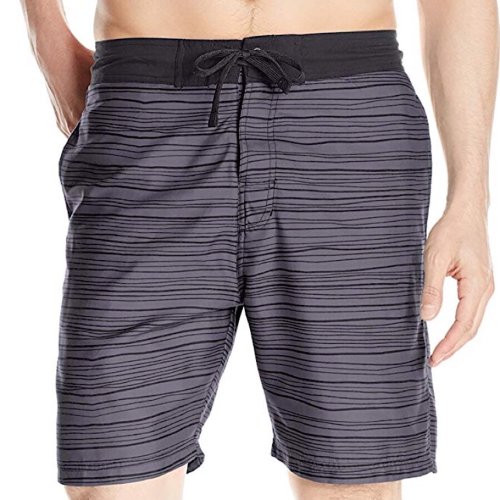 NWT Balboa Men's Striped Swim Trunk